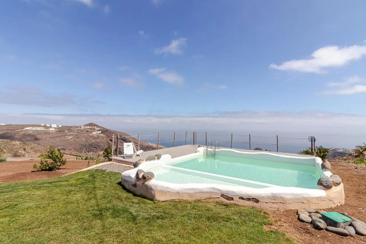 Santa Maria de Guia de Gran CanariaFlatguest Charming House + Pool + Terrace + Views别墅